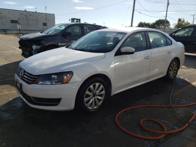 VOLKSWAGEN PASSAT S 2013 with VIN 1VWAP7A38DC135312 - Photo from auction