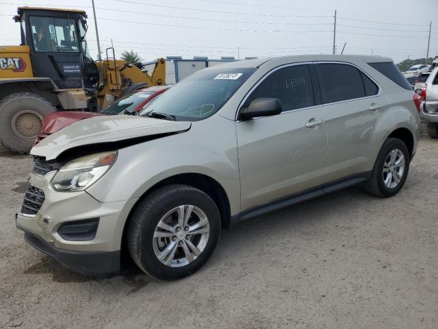 CHEVROLET EQUINOX LS 2016 with VIN 2GNALBEK6G1125740 - Photo from auction