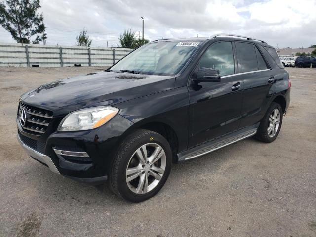 MERCEDES-BENZ ML 350 2014 with VIN 4JGDA5JB1EA314006 - Photo from auction