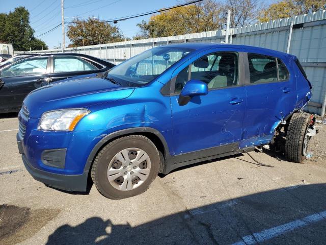 CHEVROLET TRAX LS 2016 with VIN KL7CJKSB4GB749688 - Photo from auction