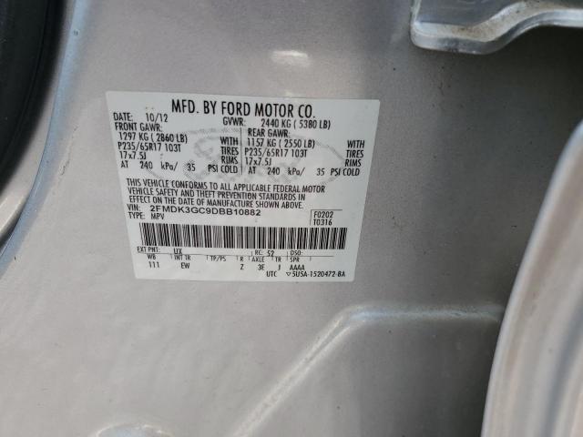 Photo 14 from auction – 2013 FORD EDGE SE with VIN 2FMDK3GC9DBB10882