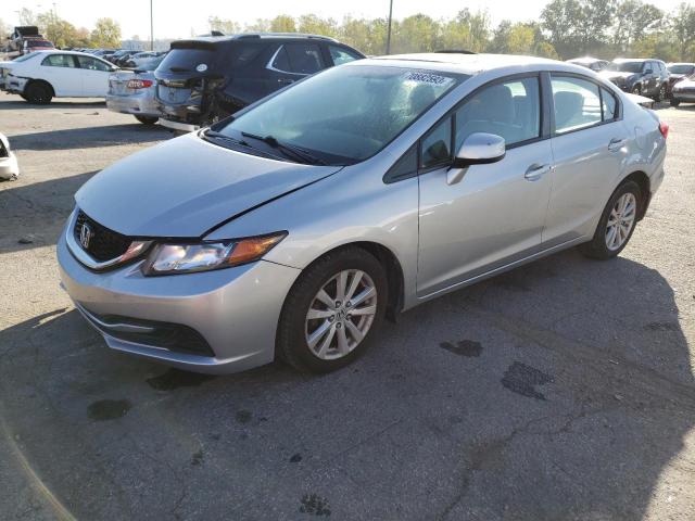 HONDA CIVIC EX 2012 with VIN 19XFB2F85CE067332 - Photo from auction