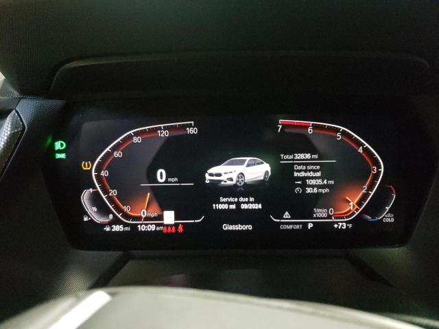 Photo 9 from auction – 2022 BMW 228XI with VIN WBA73AK07N7K15265