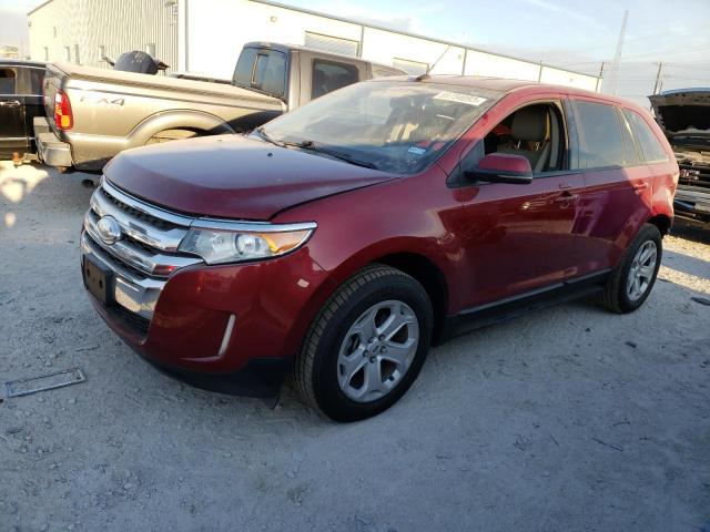FORD EDGE SEL 2013 with VIN 2FMDK3J99DBB01483 - Photo from auction