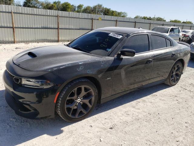 DODGE CHARGER R/ 2019 with VIN 2C3CDXCT1KH738375 - Photo from auction