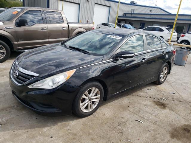 HYUNDAI SONATA GLS 2014 with VIN 5NPEB4AC8EH865597 - Photo from auction