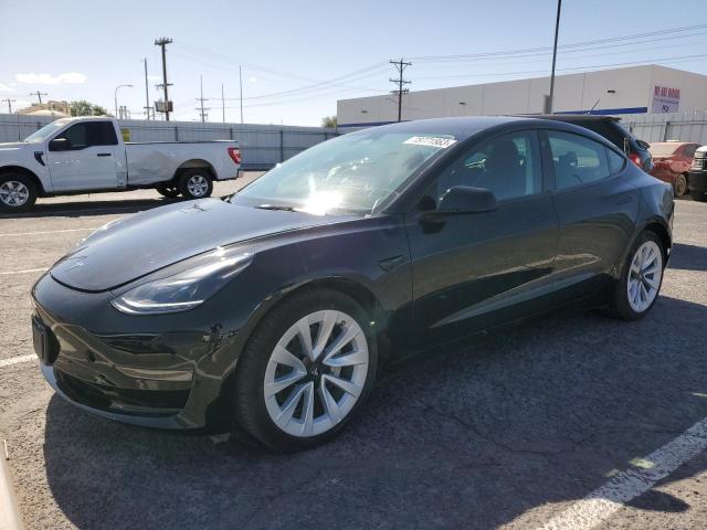 TESLA MODEL 3 2022 with VIN 5YJ3E1EA2NF371675 - Photo from auction