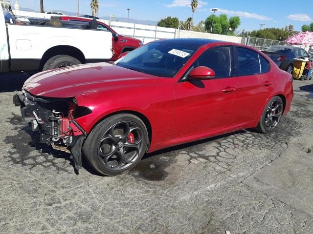 Photo 1 from auction – 2017 ALFA ROMEO GIULIA TI with VIN ZARFAECN6H7558486