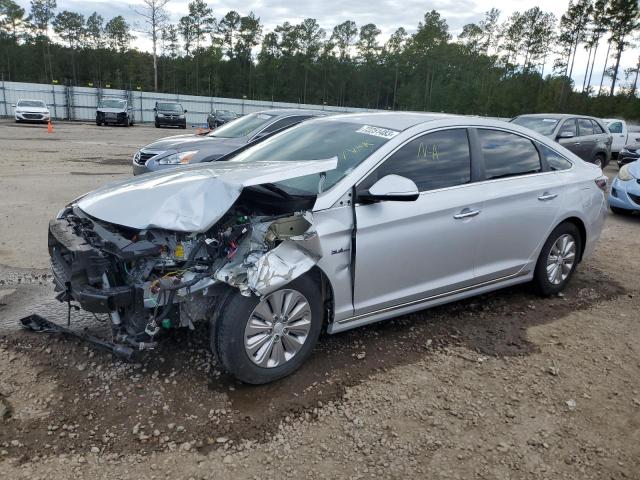HYUNDAI SONATA HYB 2016 with VIN KMHE24L13GA040956 - Photo from auction