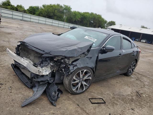 HONDA CIVIC SI 2017 with VIN 2HGFC1E5XHH700354 - Photo from auction