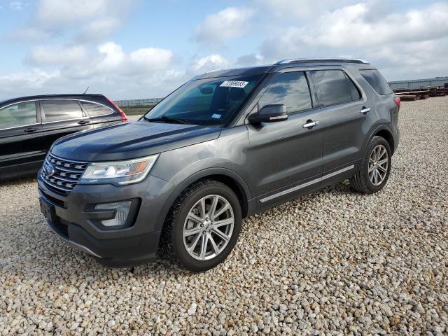FORD EXPLORER L 2017 with VIN 1FM5K7F88HGA17049 - Photo from auction