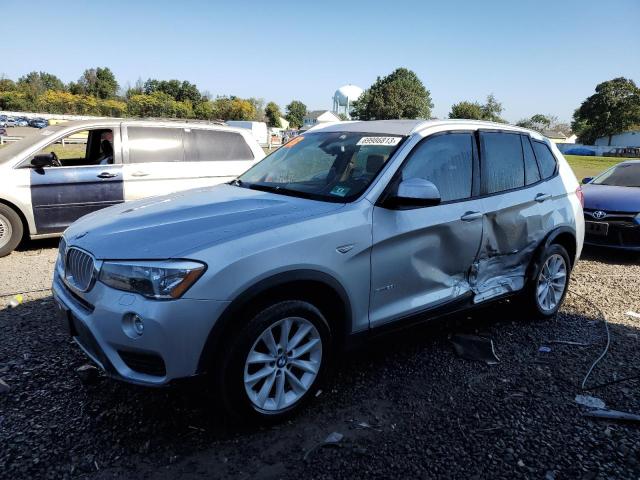 BMW X3 SDRIVE2 2017 with VIN 5UXWZ7C33H0V90042 - Photo from auction