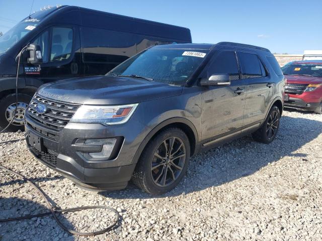 FORD EXPLORER X 2017 with VIN 1FM5K8D81HGD96730 - Photo from auction