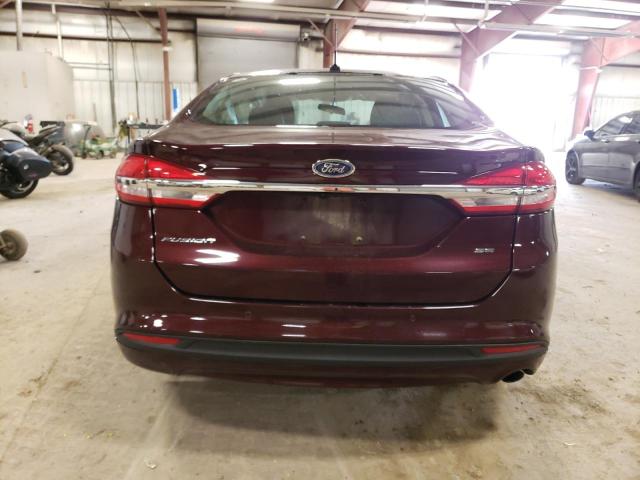 Photo 6 from auction – 2017 FORD FUSION SE with VIN 3FA6P0H75HR104704