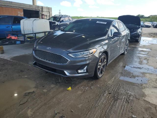 FORD FUSION TIT 2019 with VIN 3FA6P0D97KR180147 - Photo from auction