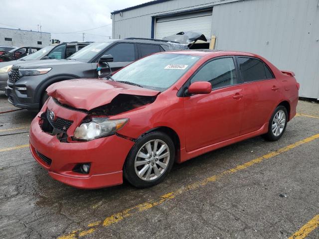 TOYOTA COROLLA BA 2010 with VIN 1NXBU4EE4AZ386047 - Photo from auction