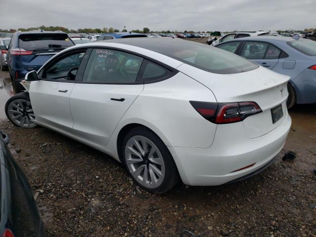 Photo 2 from auction – 2022 TESLA MODEL 3 with VIN 5YJ3E1EA0NF368953