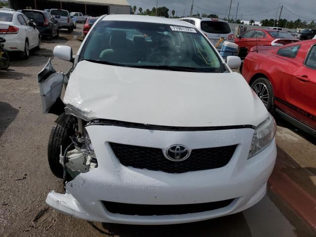 Photo 5 from auction – 2009 TOYOTA COROLLA BA with VIN 2T1BU40E19C031129