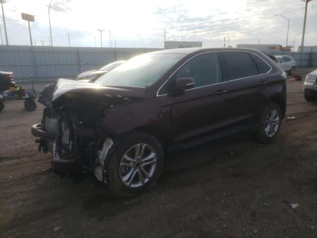 FORD EDGE SEL 2017 with VIN 2FMPK4J80HBB11061 - Photo from auction