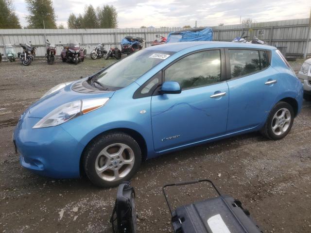 NISSAN LEAF SV 2011 with VIN JN1AZ0CP4BT005399 - Photo from auction