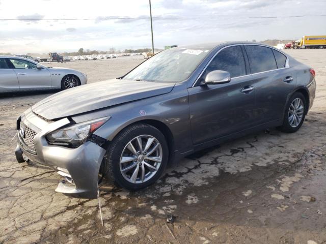 INFINITI Q50 BASE 2015 with VIN JN1BV7AR0FM402539 - Photo from auction