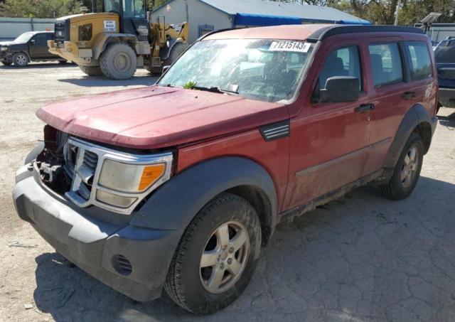 DODGE NITRO SXT 2007 with VIN 1D8GT28K97W606381 - Photo from auction