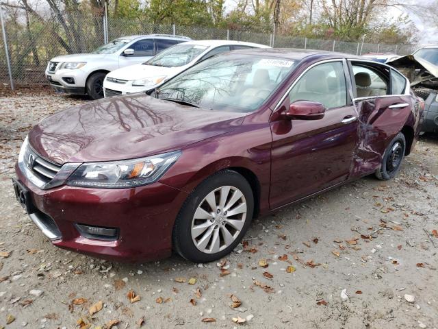 HONDA ACCORD EXL 2015 with VIN 1HGCR2F81FA074804 - Photo from auction