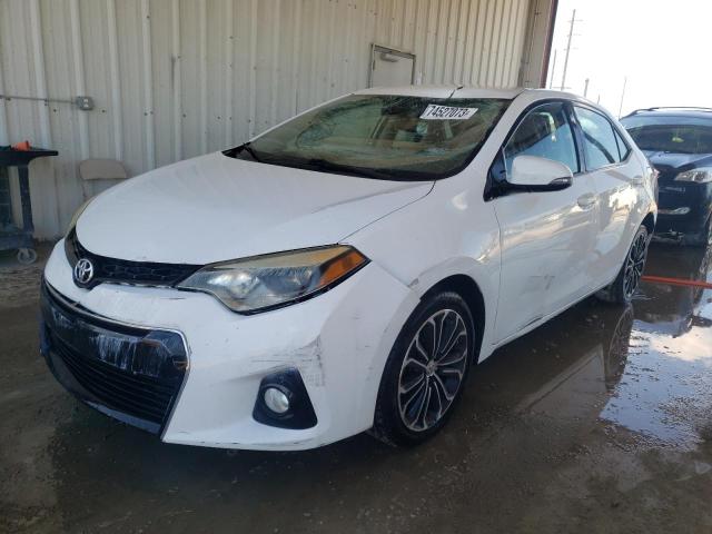 Photo 1 from auction – 2015 TOYOTA COROLLA L with VIN 2T1BURHE8FC373299