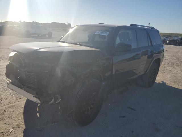 TOYOTA 4RUNNER SR 2021 with VIN JTEEU5JR7M5235908 - Photo from auction