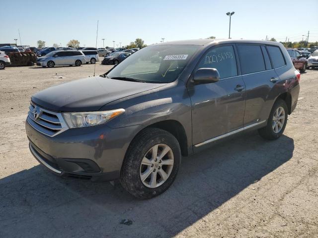 TOYOTA HIGHLANDER 2012 with VIN 5TDZA3EH8CS028795 - Photo from auction
