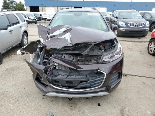 Photo 5 from auction – 2021 CHEVROLET TRAX 1LT with VIN KL7CJPSB7MB351755