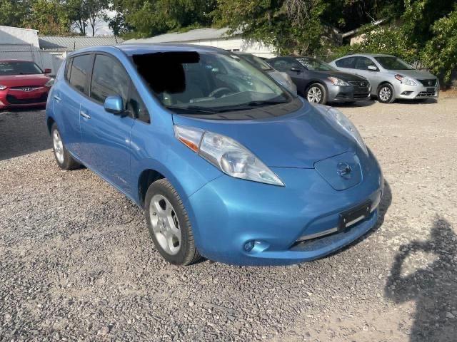 NISSAN LEAF S 2013 with VIN 1N4AZ0CP2DC414023 - Photo from auction