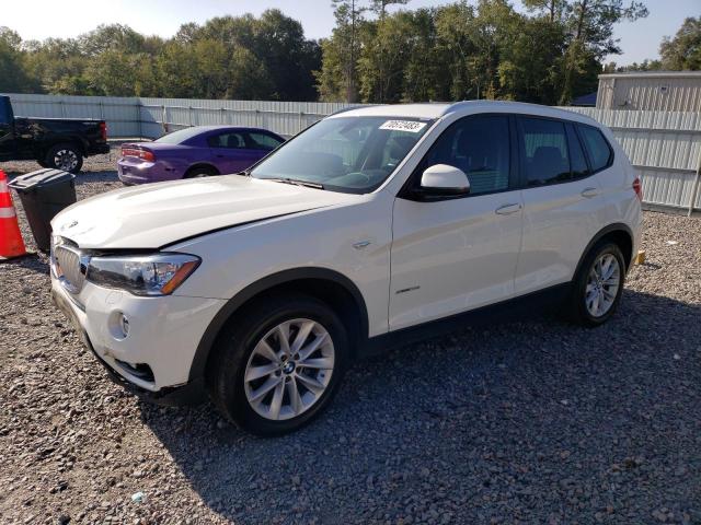 BMW X3 SDRIVE2 2017 with VIN 5UXWZ7C33H0V93345 - Photo from auction