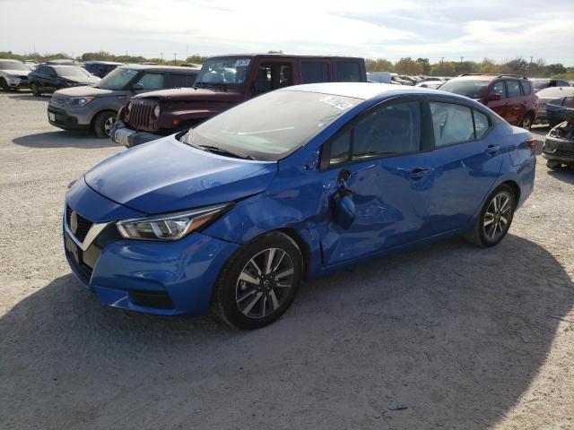 NISSAN VERSA SV 2021 with VIN 3N1CN8EV3ML878745 - Photo from auction
