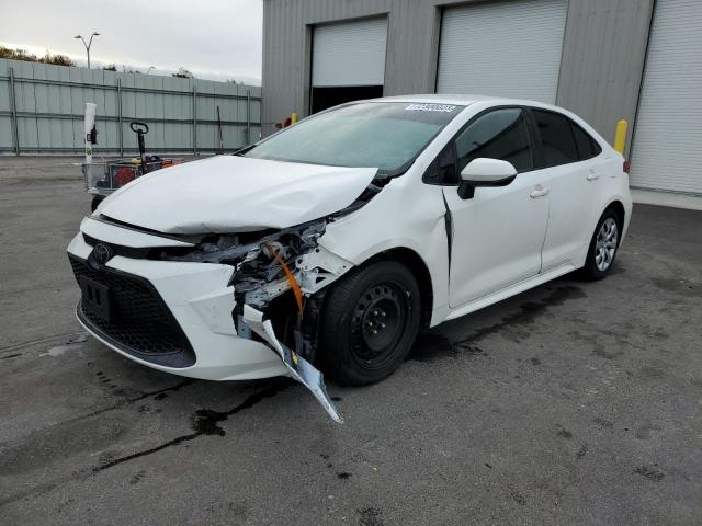 TOYOTA COROLLA LE 2021 with VIN JTDEPMAE7MJ127704 - Photo from auction