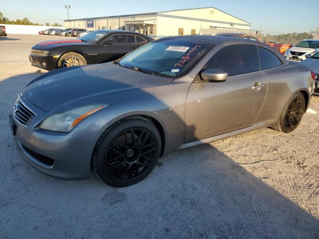 INFINITI G37 BASE 2009 with VIN JNKCV66E49M720992 - Photo from auction