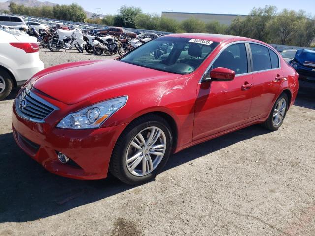 INFINITI G37 BASE 2012 with VIN JN1CV6AP3CM627451 - Photo from auction