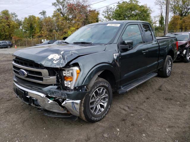 Photo 1 from auction – 2021 FORD F150 SUPER with VIN 1FTEX1EP5MKD10653
