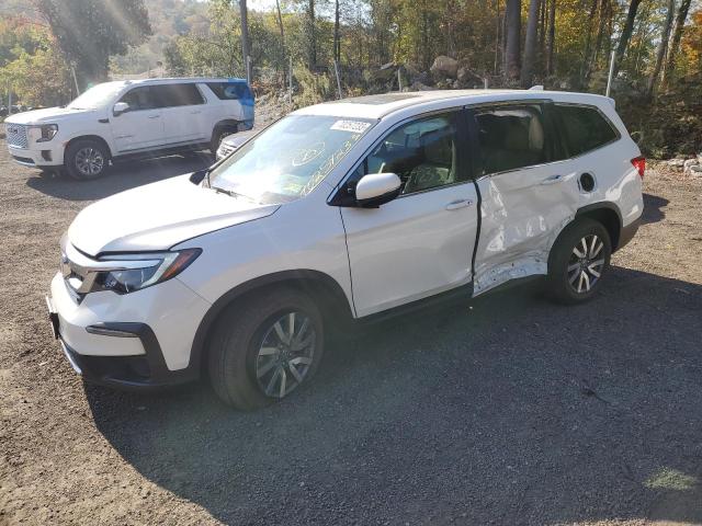 HONDA PILOT EXL 2021 with VIN 5FNYF6H58MB034604 - Photo from auction