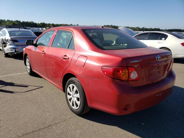 Photo 2 from auction – 2009 TOYOTA COROLLA BA with VIN JTDBL40E599087907