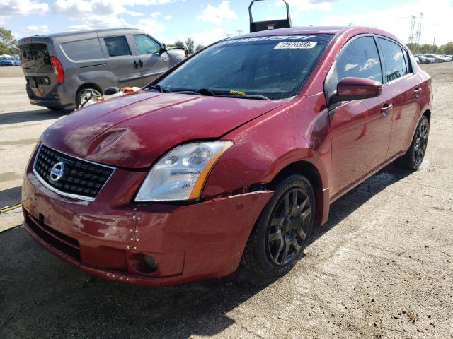 NISSAN SENTRA 2.0 2008 with VIN 3N1AB61EX8L721908 - Photo from auction