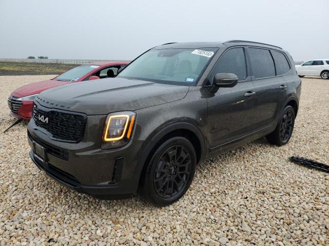 KIA TELLURIDE 2022 with VIN 5XYP3DHC1NG260159 - Photo from auction