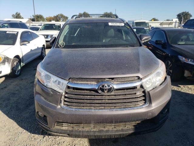 Фото 5 с аукциона – 2014 TOYOTA HIGHLANDER с VIN 5TDYKRFH9ES009606