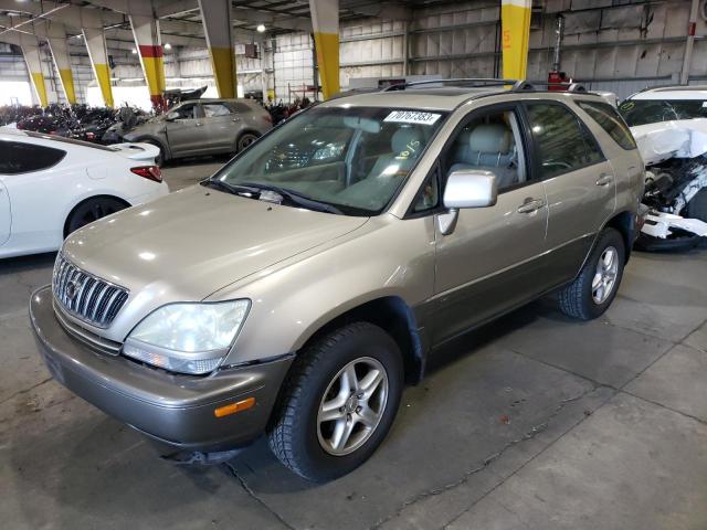 LEXUS RX 300 2001 with VIN JTJHF10U610195627 - Photo from auction
