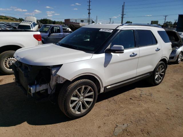 FORD EXPLORER L 2017 with VIN 1FM5K8F83HGC38614 - Photo from auction