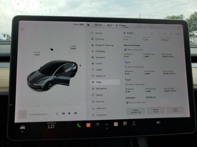 Photo 9 from auction – 2021 TESLA MODEL 3 with VIN 5YJ3E1EA2MF047561