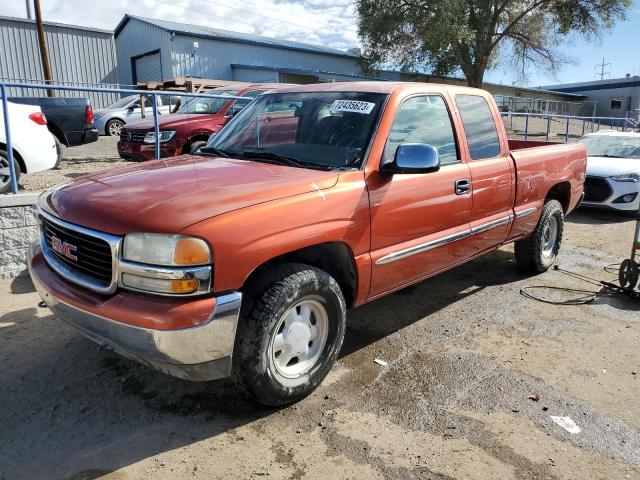 GMC NEW SIERRA 2001 with VIN 1GTEK19T91E213570 - Photo from auction