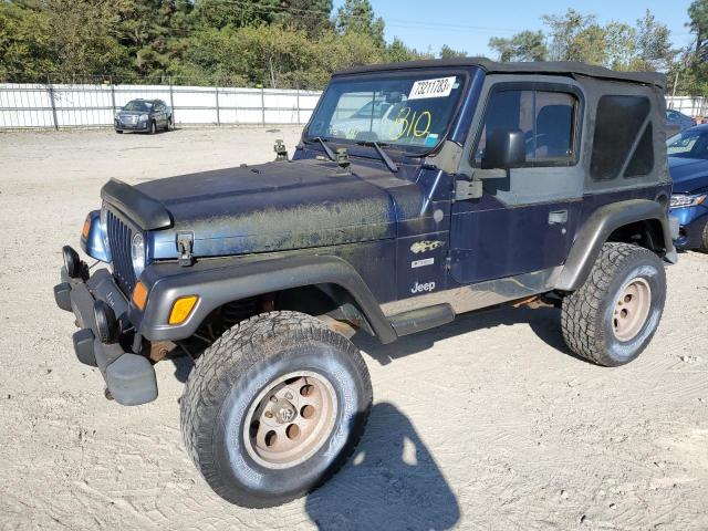 JEEP WRANGLER X 2004 with VIN 1J4FA39S94P726248 - Photo from auction