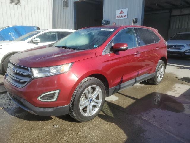 FORD EDGE TITAN 2018 with VIN 2FMPK3K90JBB44245 - Photo from auction