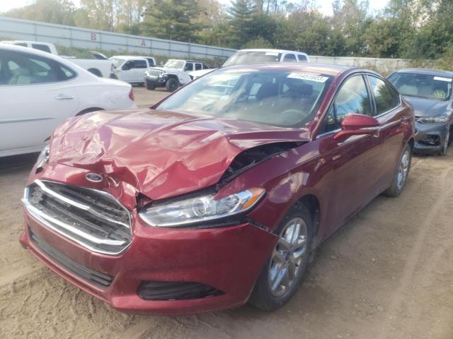 FORD FUSION SE 2013 with VIN 3FA6P0HR1DR218887 - Photo from auction